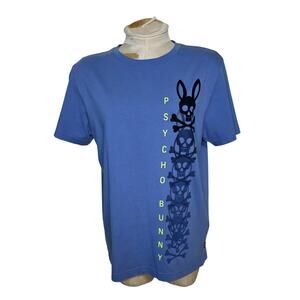 Psycho Bunny Hudson Bunny Logo Tee‎ Bal Harbour Size 4 (S)